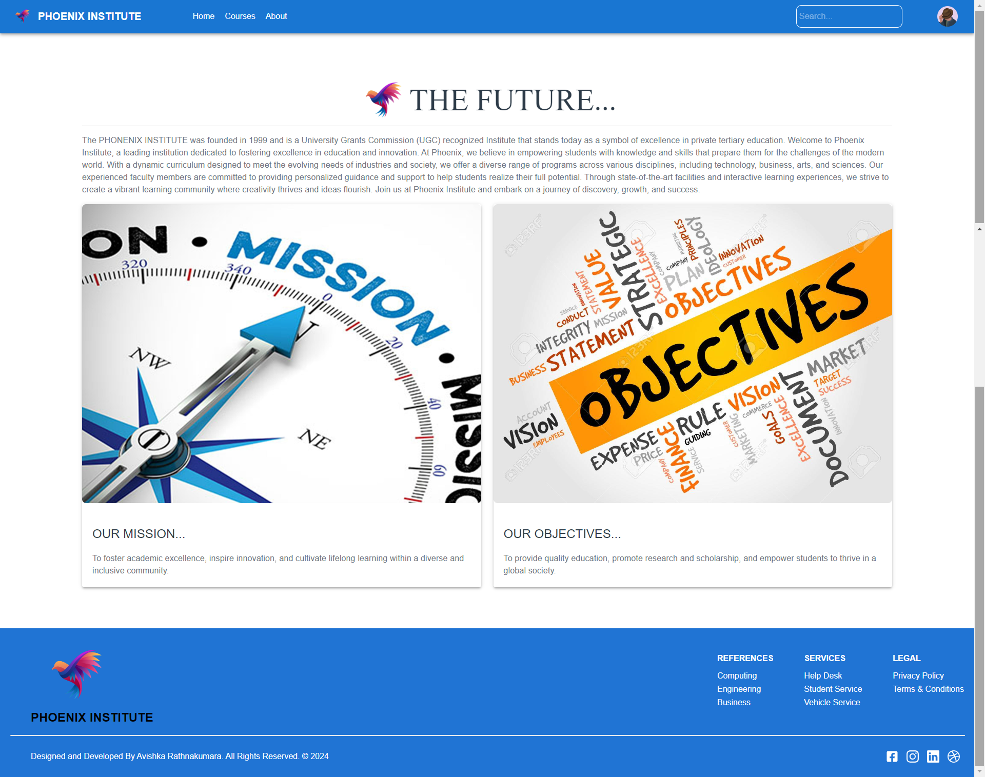 Student Management UI Screenshot 2