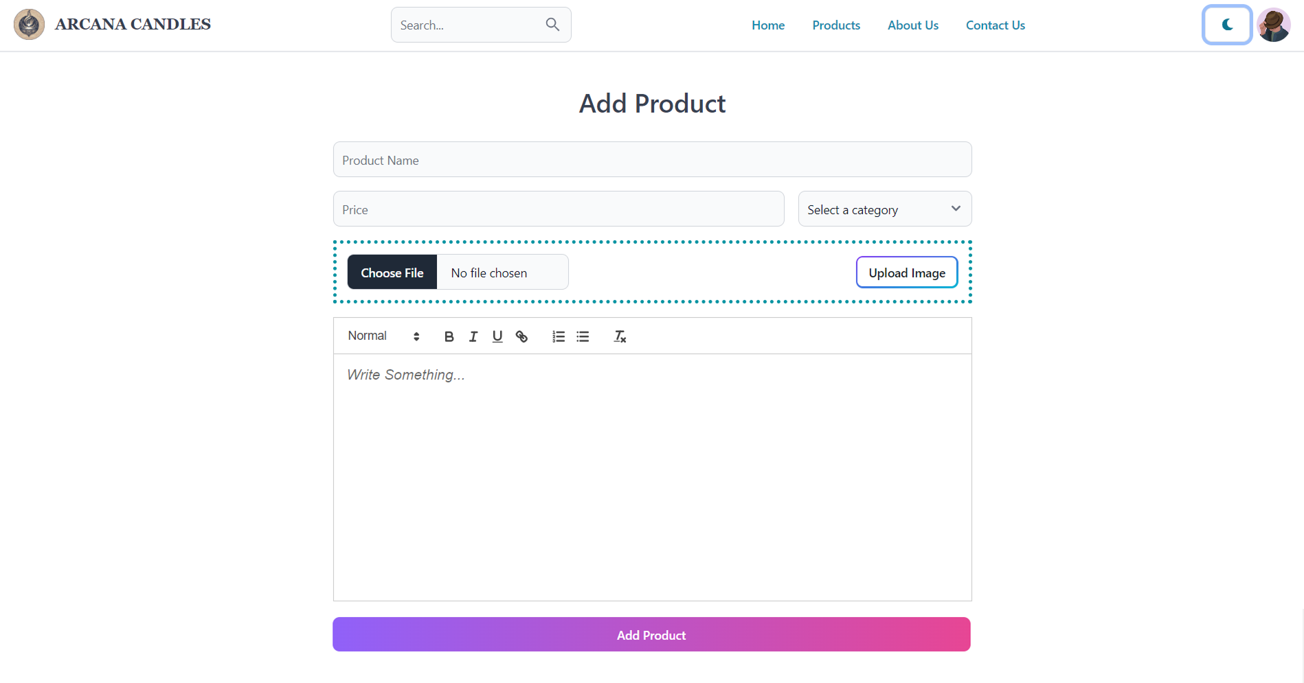 Arcana Candle UI Screenshot 14