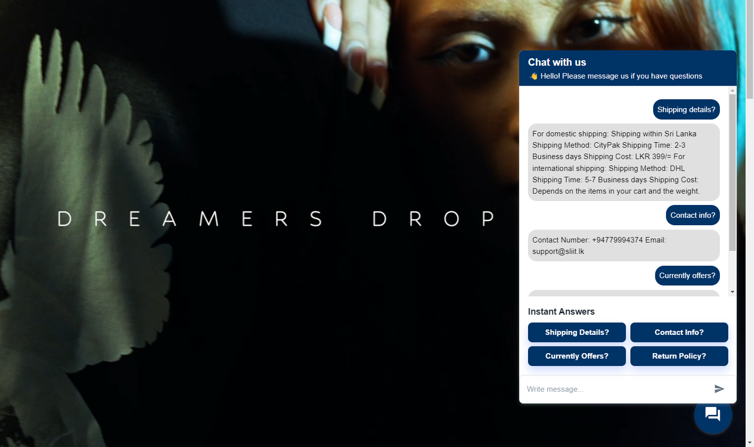 Virtual Dressing Room UI Screenshot 2