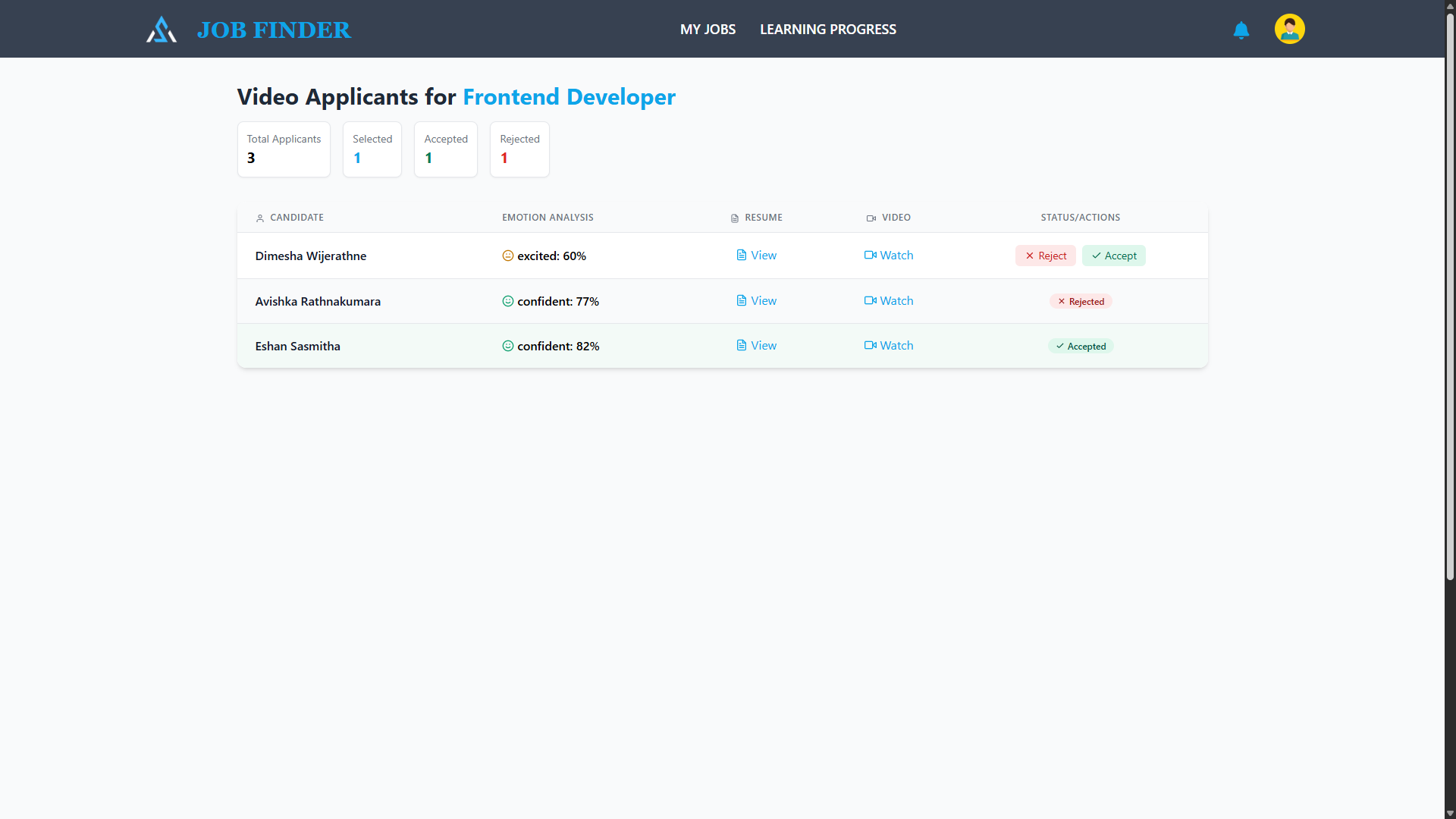 Job Portal Web Application UI Screenshot 29