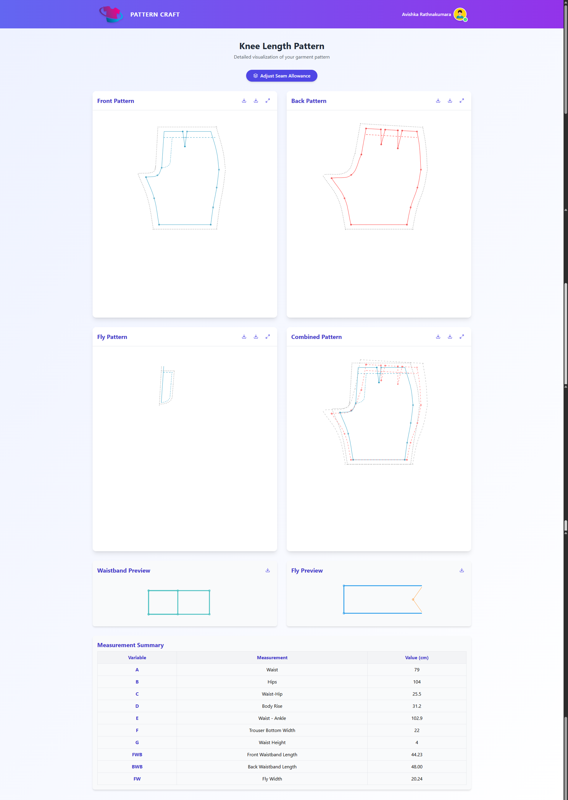 Garment Pattern Prediction UI Screenshot 10