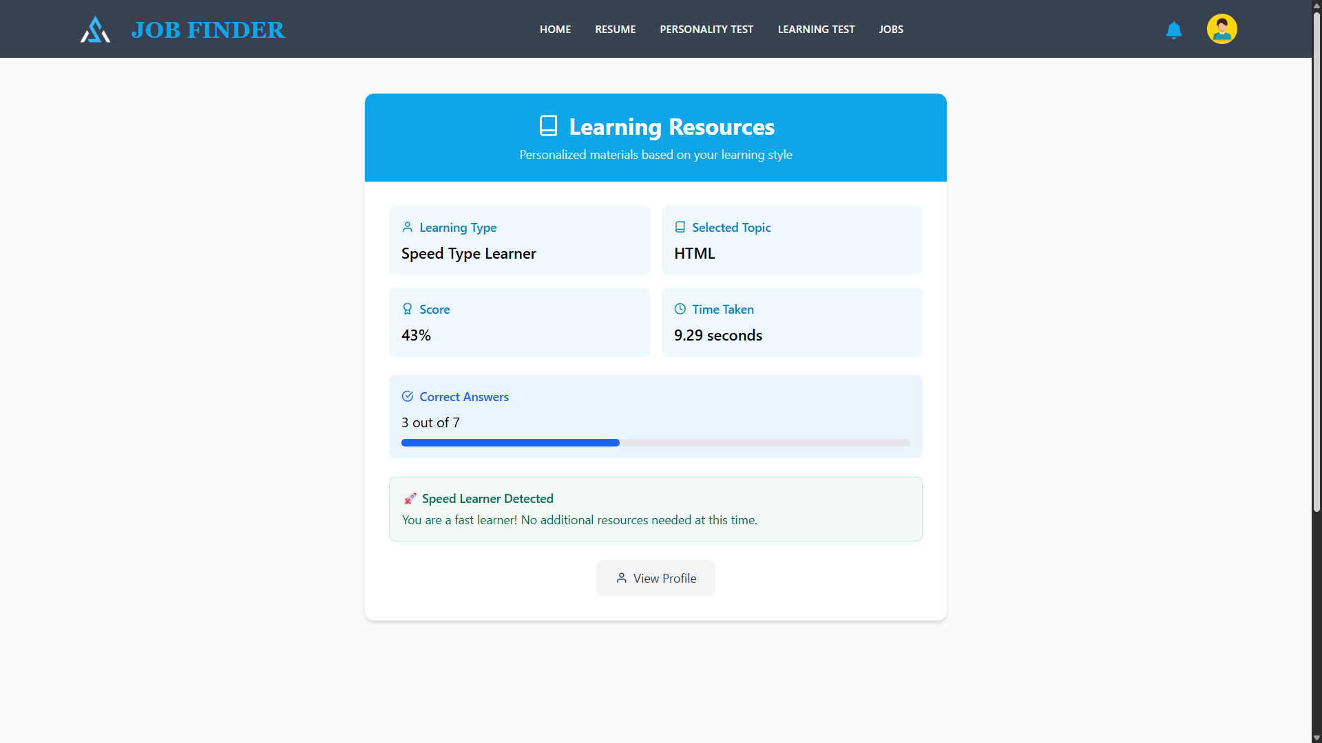 Job Portal Web Application UI Screenshot 16
