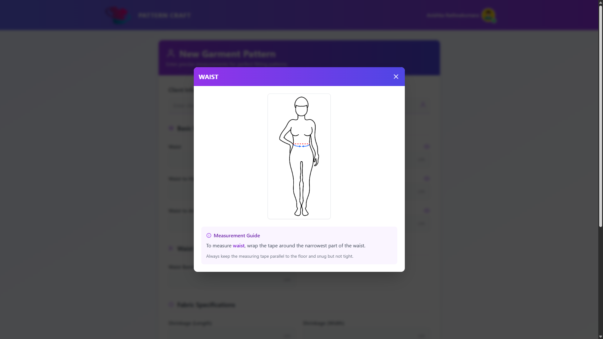 Garment Pattern Prediction UI Screenshot 3