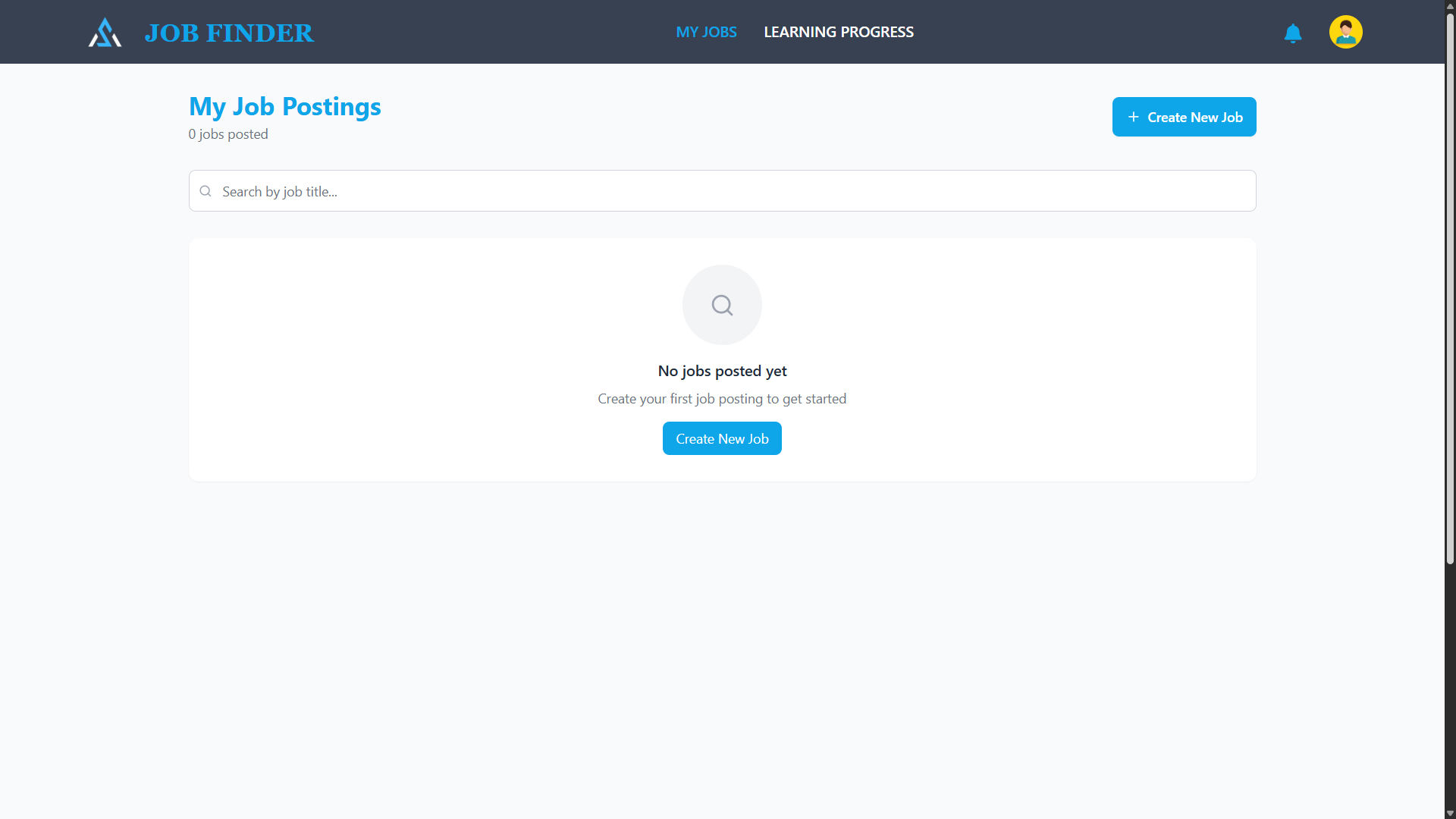 Job Portal Web Application UI Screenshot 25