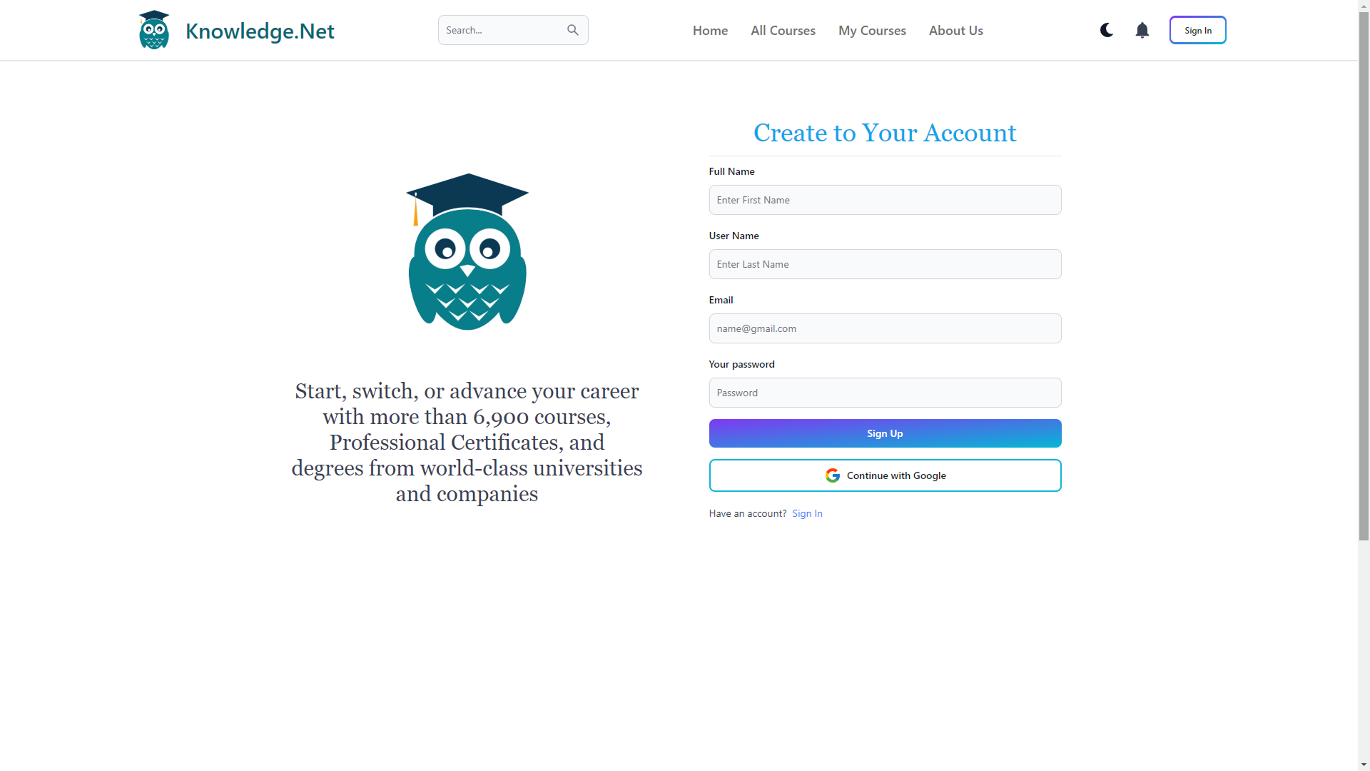 Education Platform UI Screenshot 18