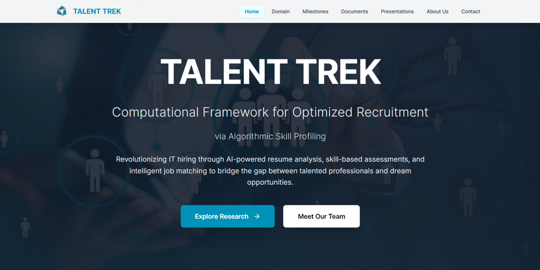 Talent Trek Website