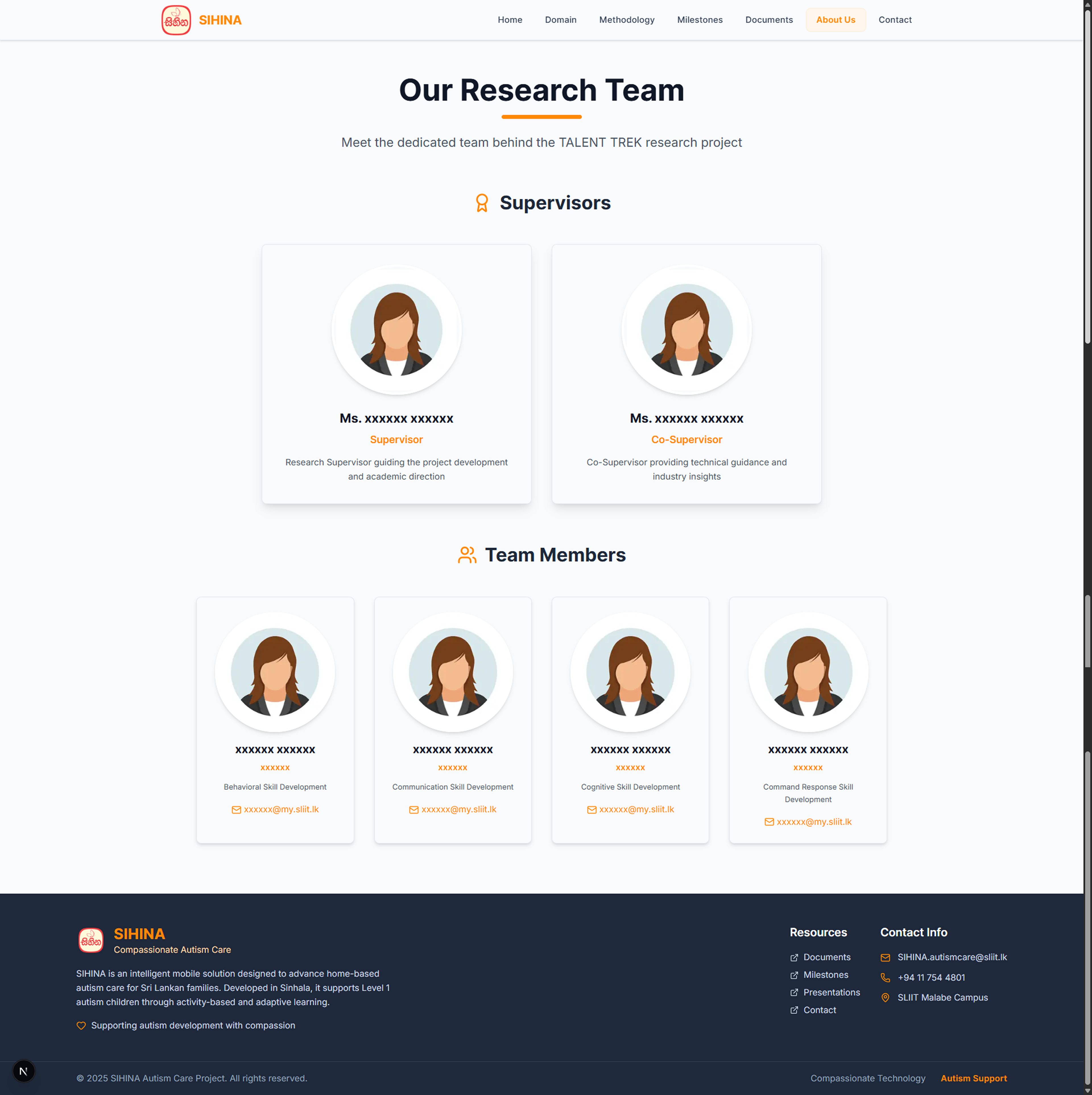 SIHINA - Autism Care UI Screenshot 6