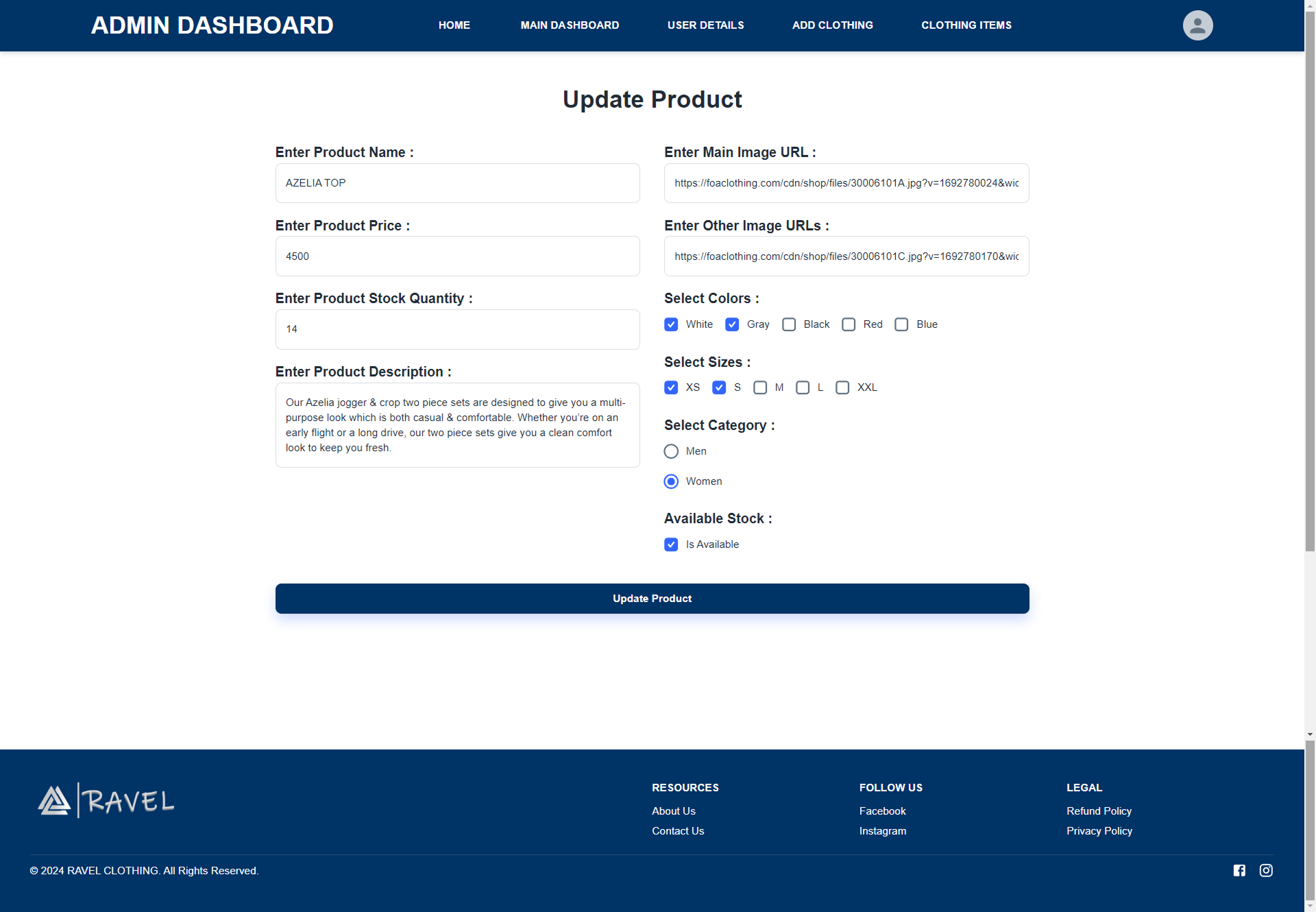 Virtual Dressing Room UI Screenshot 11