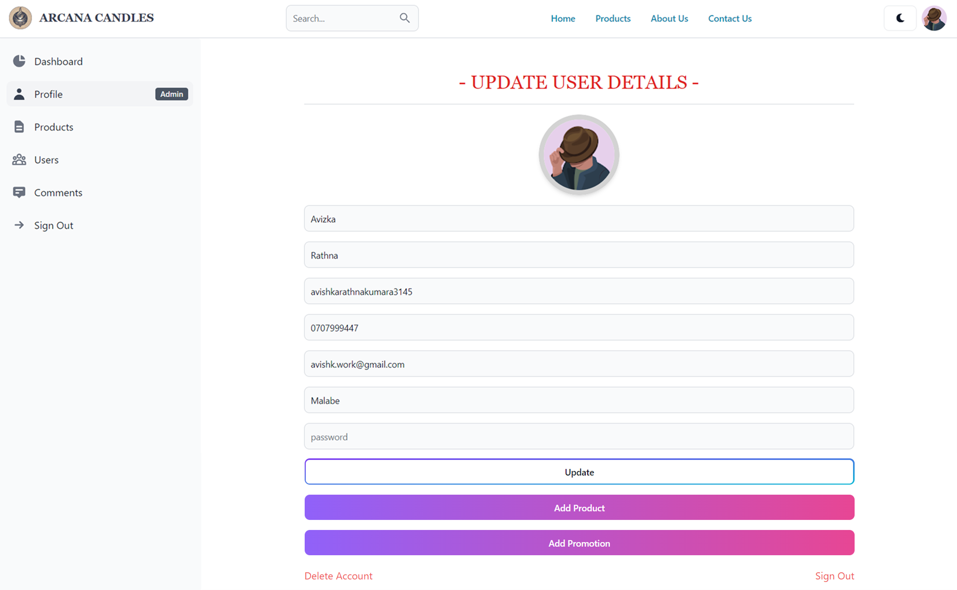 Arcana Candle UI Screenshot 17