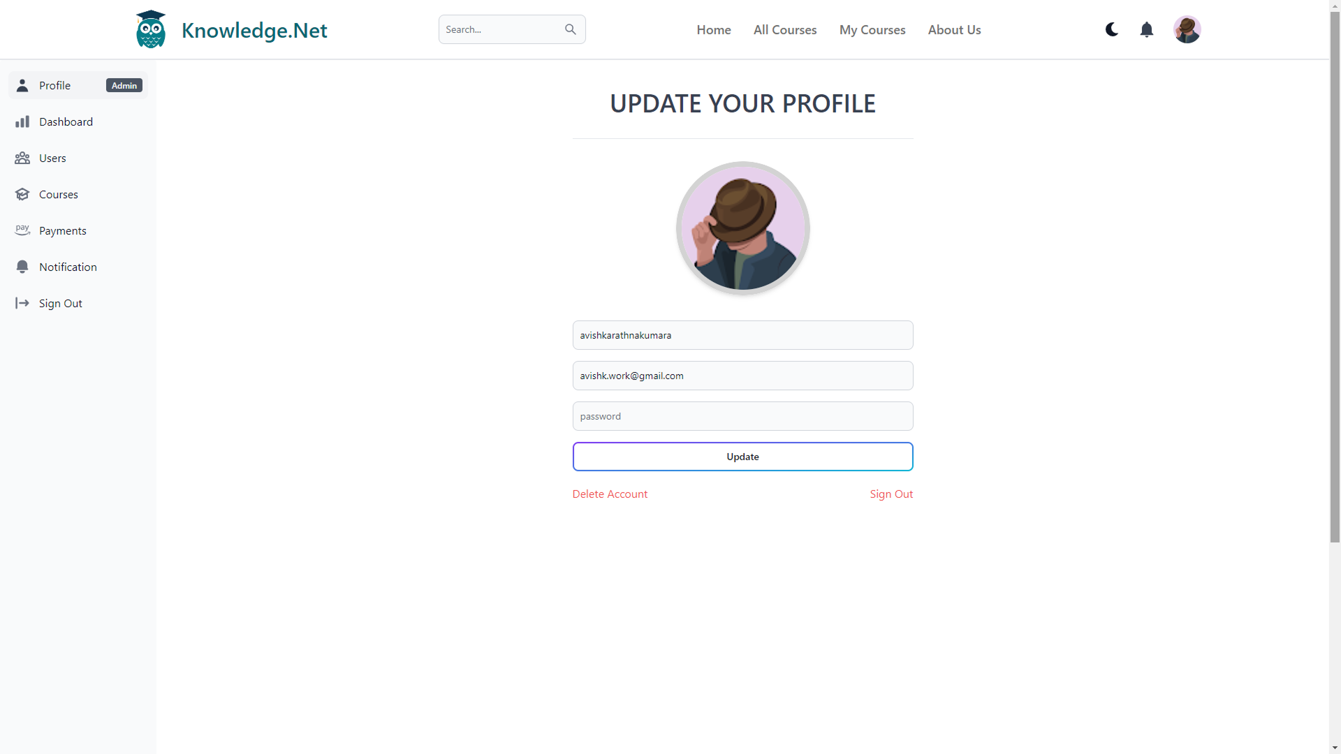 Education Platform UI Screenshot 13